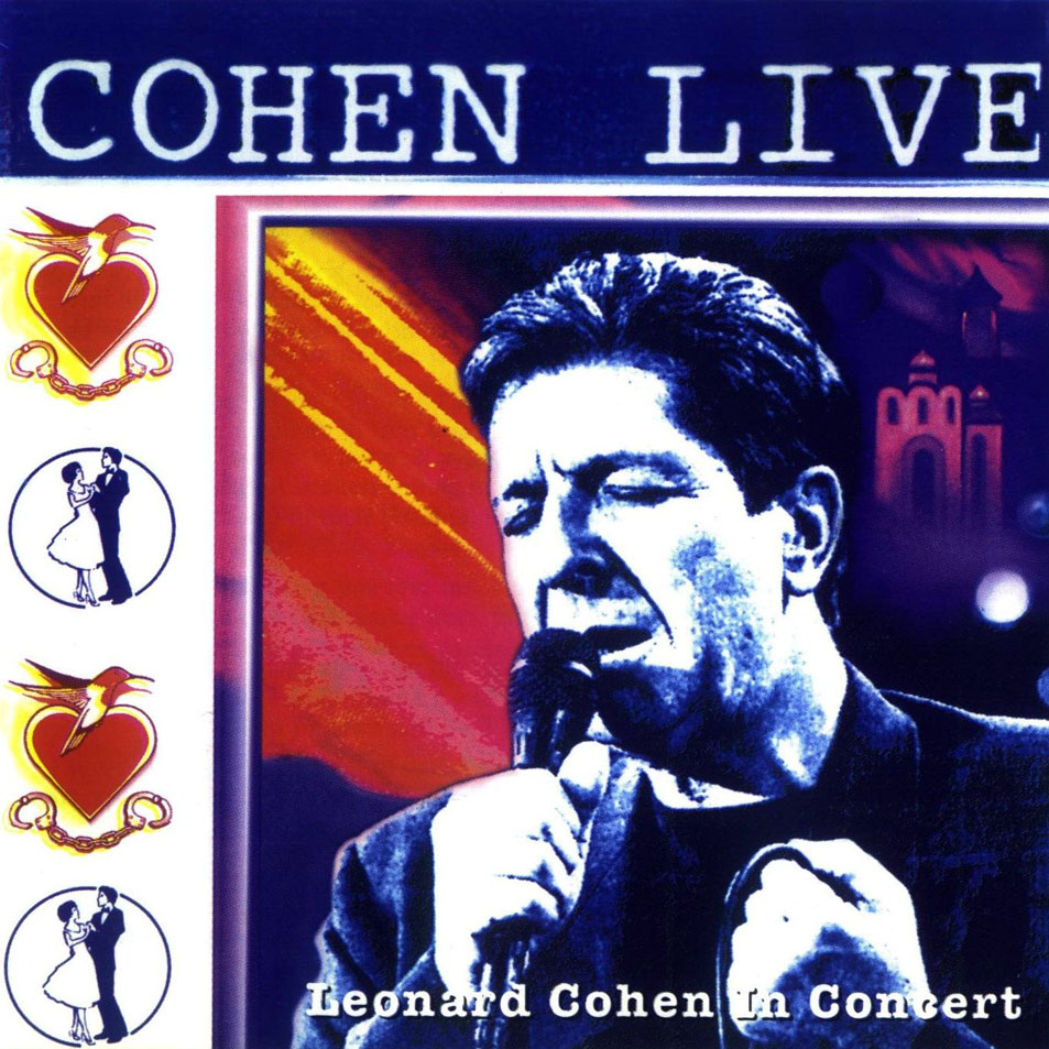 Cartula Frontal de Leonard Cohen - Cohen Live