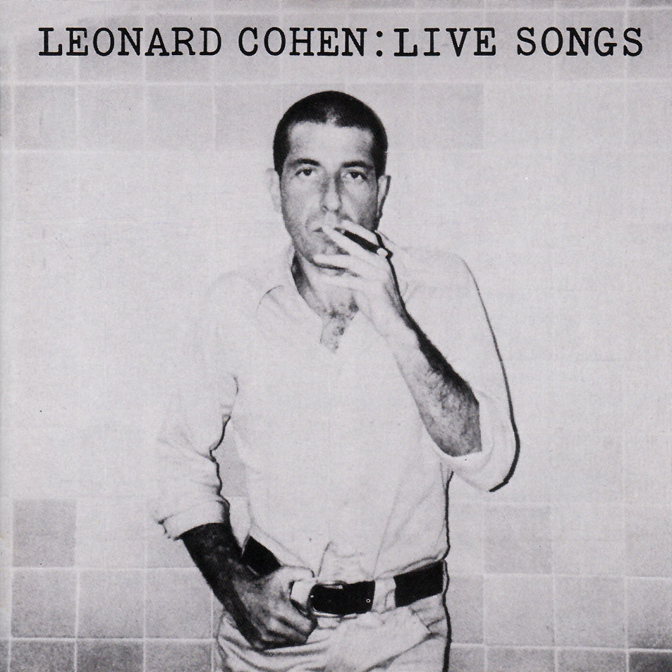 Cartula Frontal de Leonard Cohen - Live Songs