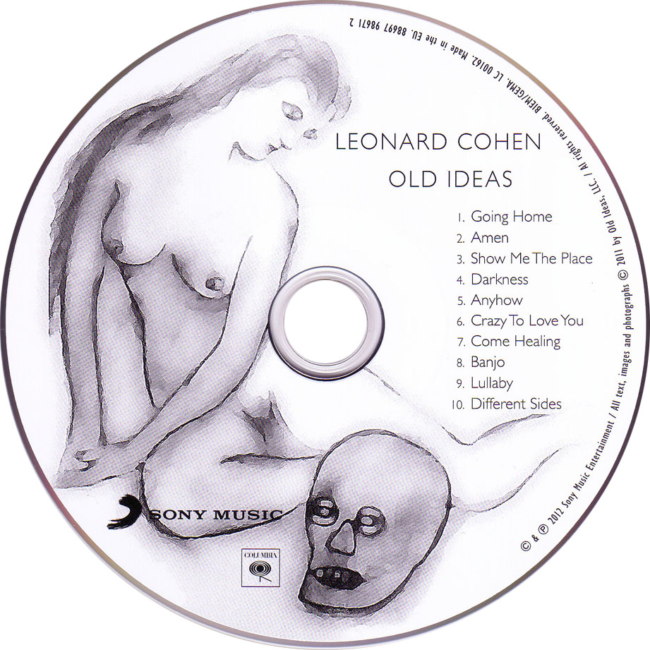 Cartula Cd de Leonard Cohen - Old Ideas