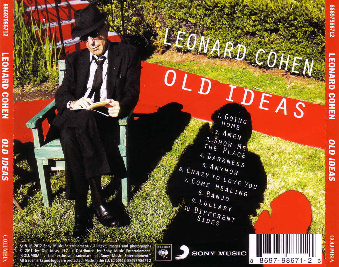Cartula Trasera de Leonard Cohen - Old Ideas