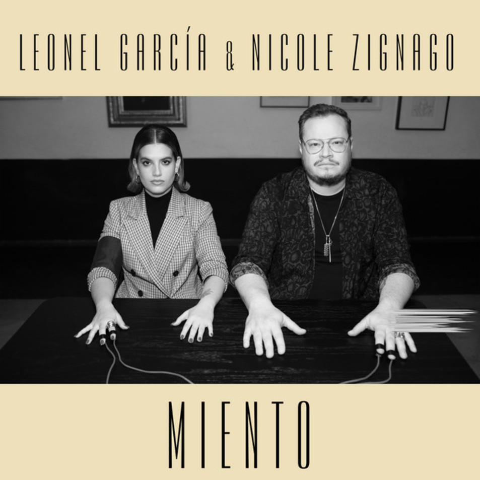 Cartula Frontal de Leonel Garcia - Miento (Featuring Nicole Zignano) (Cd Single)
