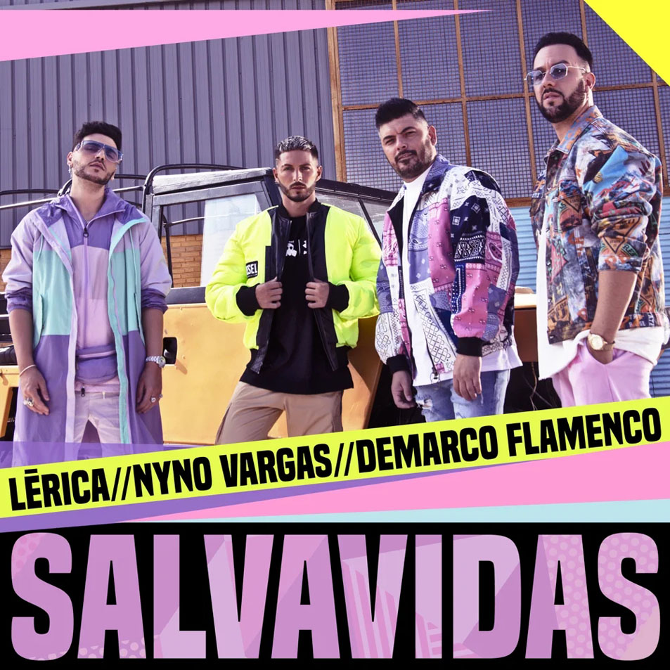 Cartula Frontal de Lerica - Salvavidas (Featuring Nyno Vargas & Demarco Flamenco) (Cd Single)