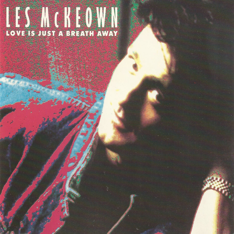 Cartula Frontal de Les Mckeown - Love Is Just A Breath Away (Cd Single)