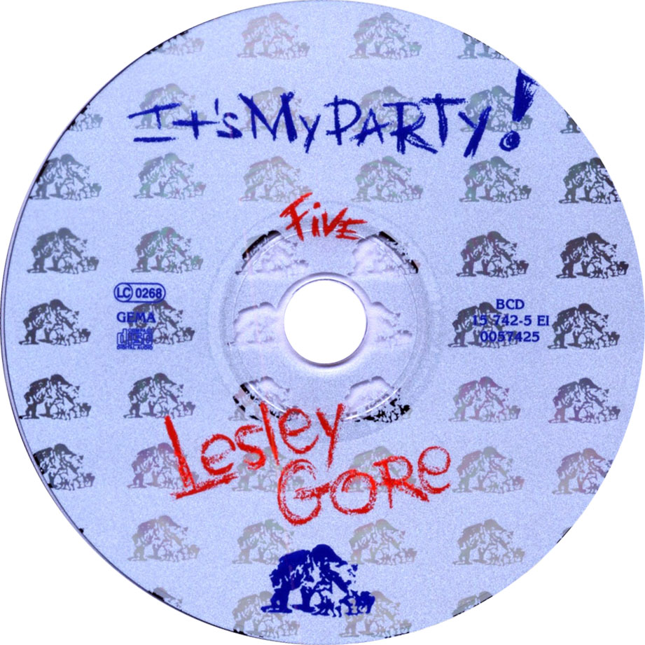 Cartula Cd de Lesley Gore - It's My Party Volume 5