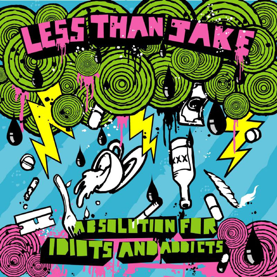 Cartula Frontal de Less Than Jake - Absolution For Idiots And Addicts