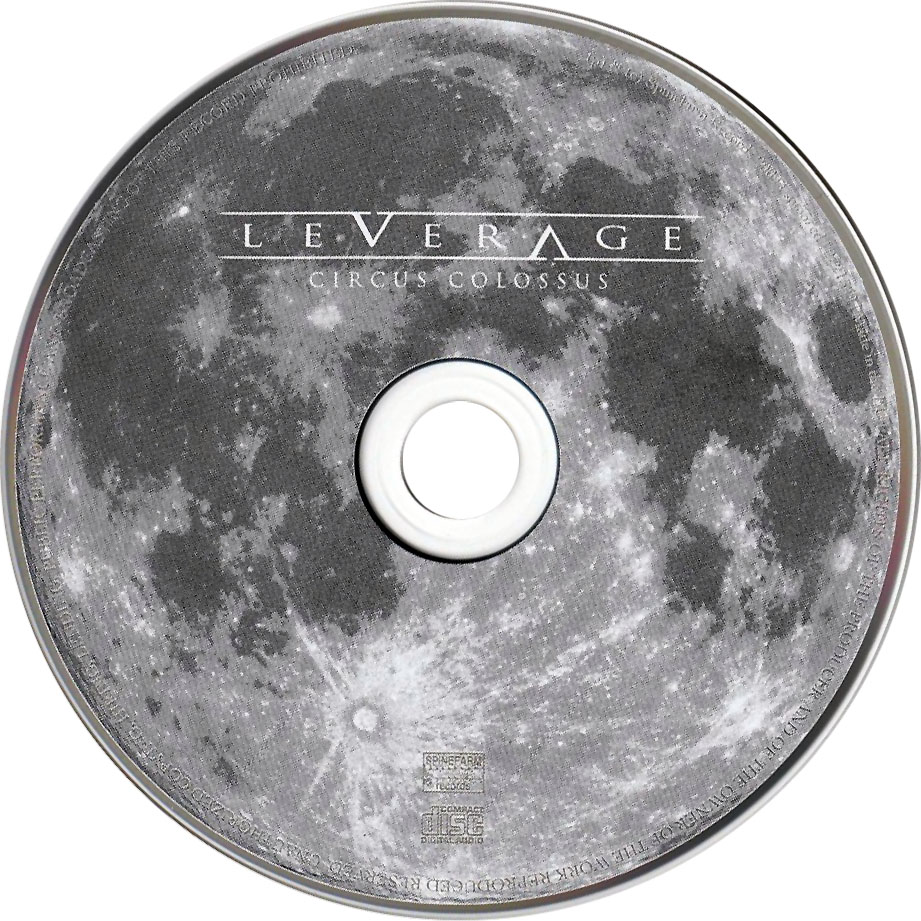 Cartula Cd de Leverage - Circus Colossus