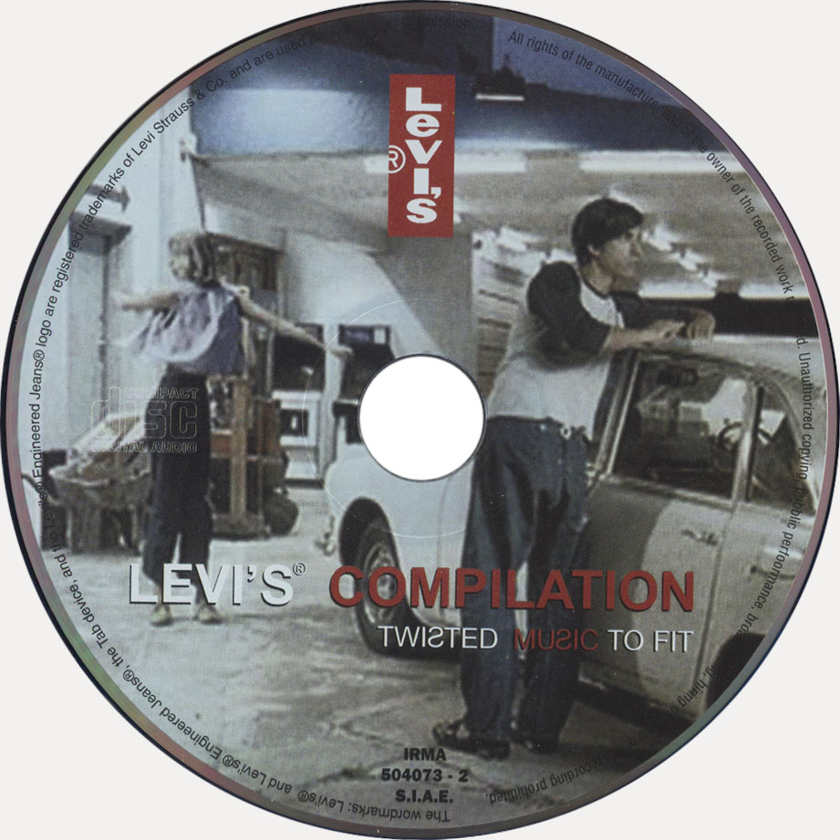 Cartula Cd de Levi's Compilation: Twisted Music To Fit