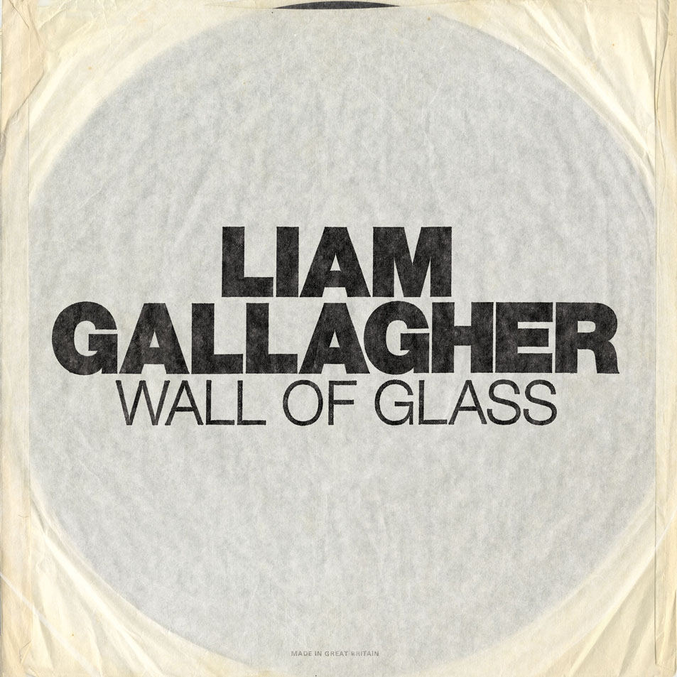 Cartula Frontal de Liam Gallagher - Wall Of Glass (Cd Single)