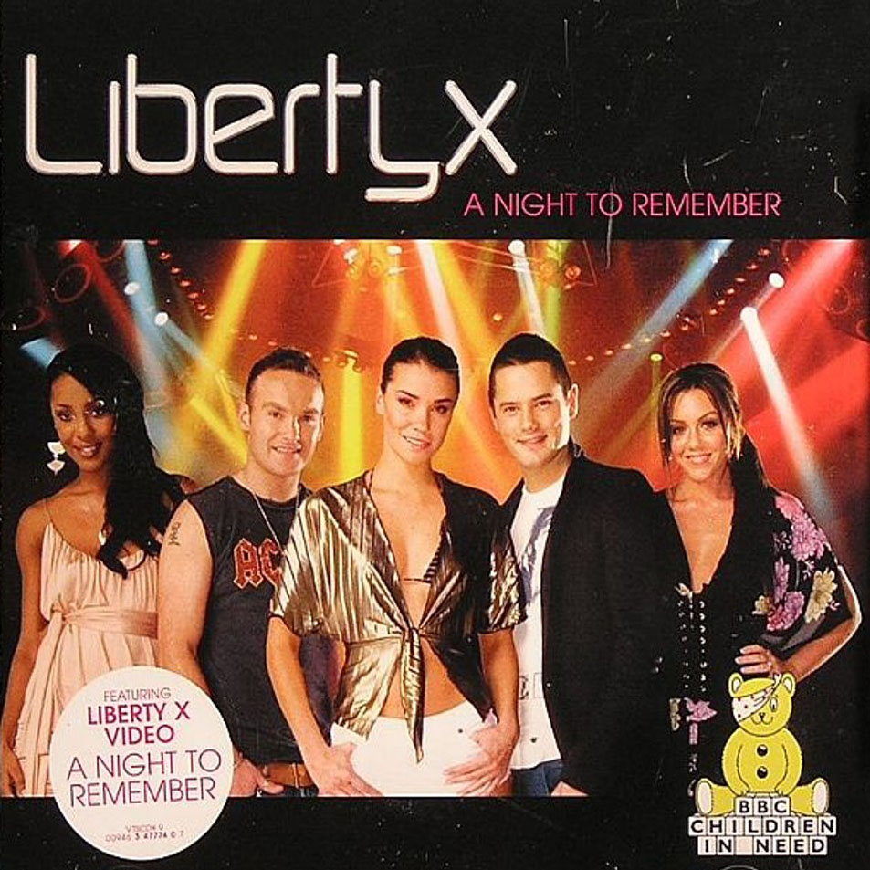 Cartula Frontal de Liberty X - A Night To Remember (Cd Single)