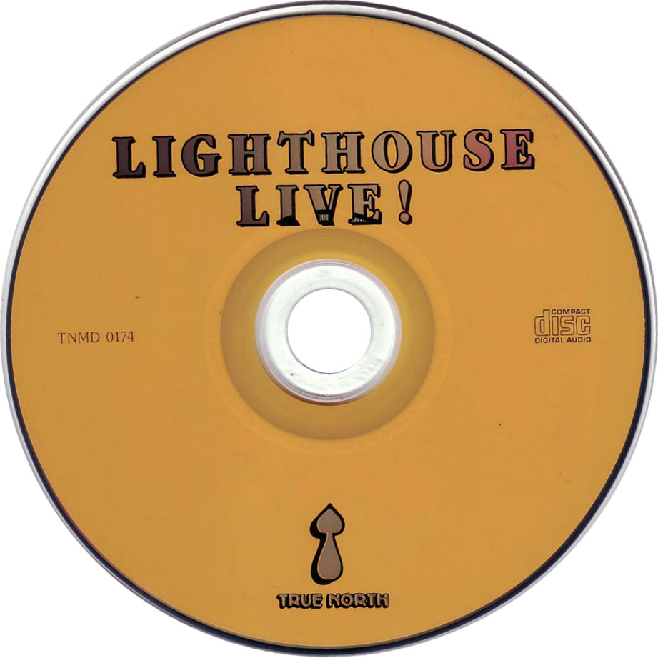 Cartula Cd de Lighthouse - Lighthouse Live!