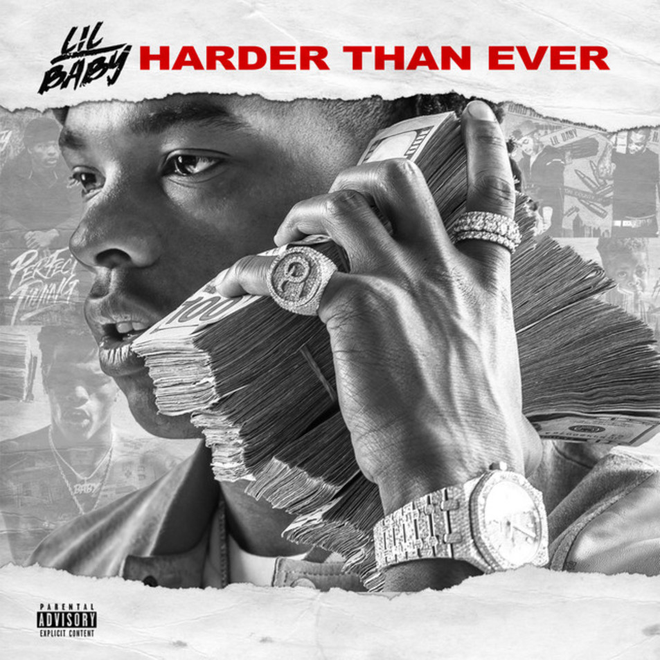Car�tula Frontal de Lil Baby - Harder Than Ever