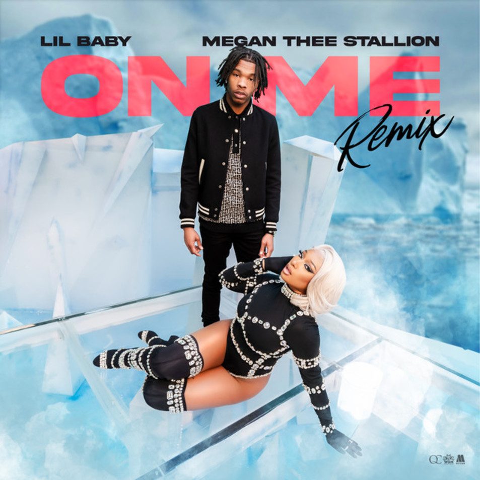 Car�tula Frontal de Lil Baby - On Me (Featuring Megan Thee Stallion) (Remix) (Cd Single)