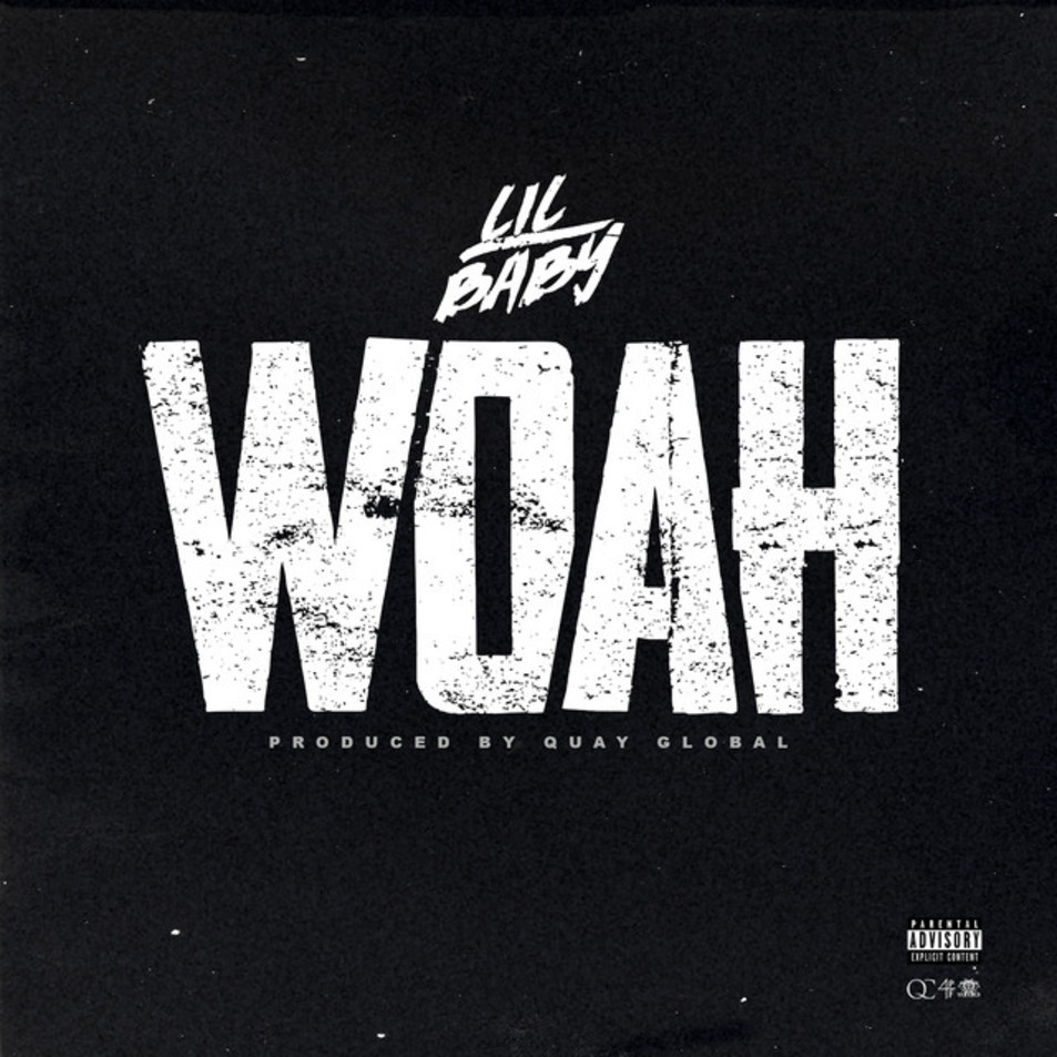 Car�tula Frontal de Lil Baby - Woah (Cd Single)