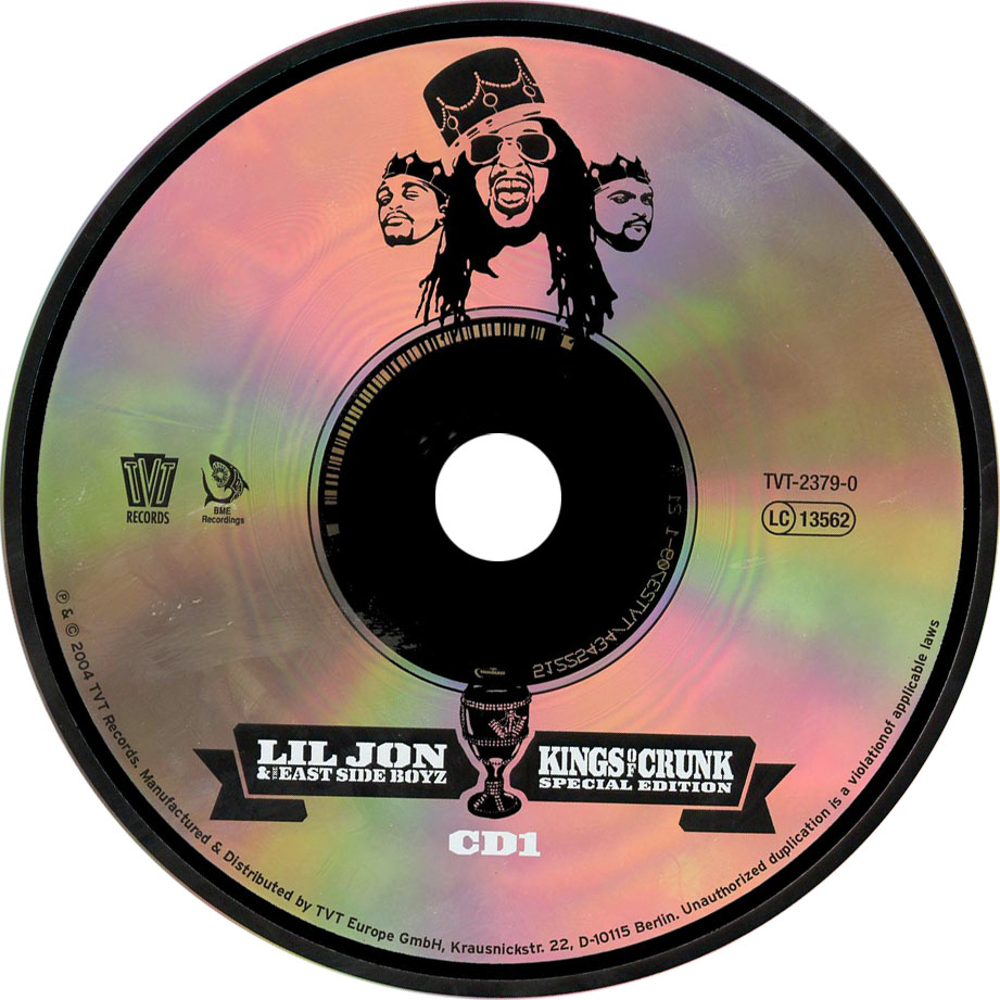 Cartula Cd1 de Lil Jon & The East Side Boyz - Kings Of Crunk (Special Edition)