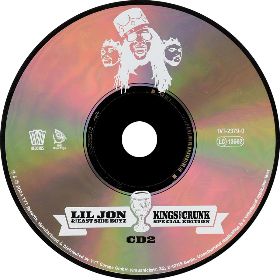 Cartula Cd2 de Lil Jon & The East Side Boyz - Kings Of Crunk (Special Edition)