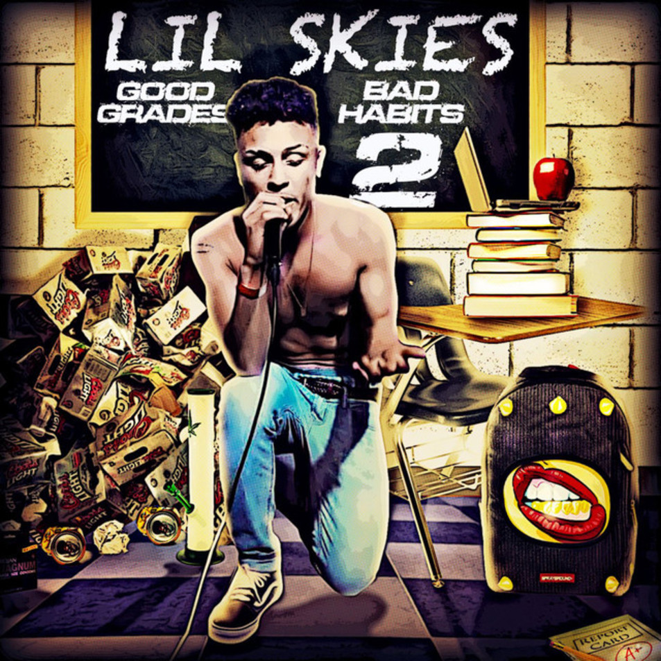 Cartula Frontal de Lil Skies - Good Grades, Bad Habits 2