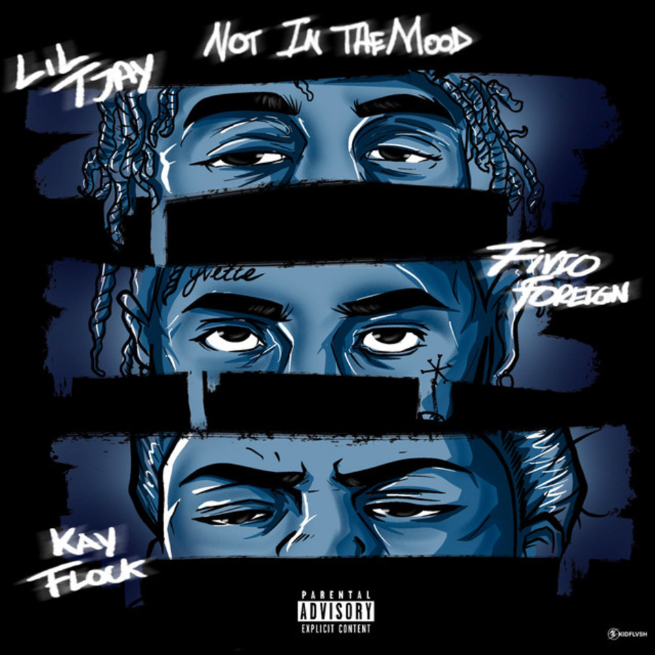 Cartula Frontal de Lil Tjay - Not In The Mood (Featuring Fivio Foreign & Kay Flock) (Cd Single)
