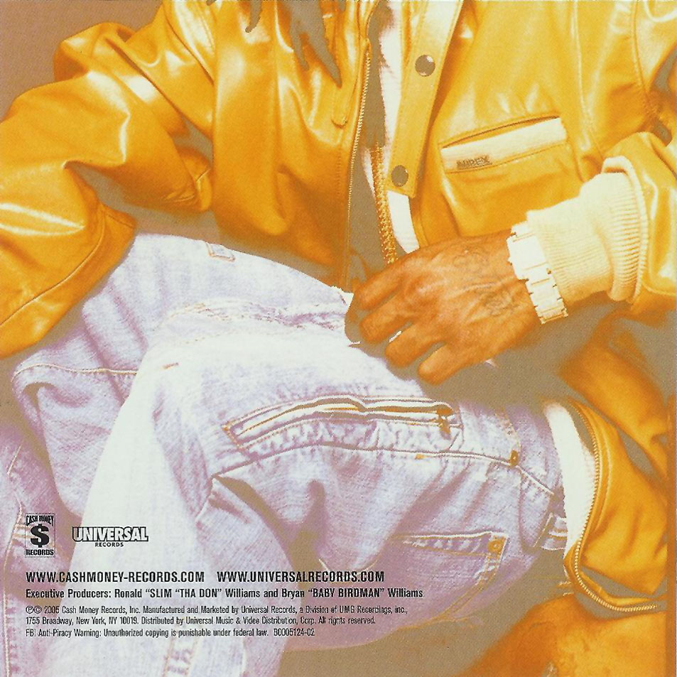 Cartula Interior Frontal de Lil Wayne - Tha Carter II