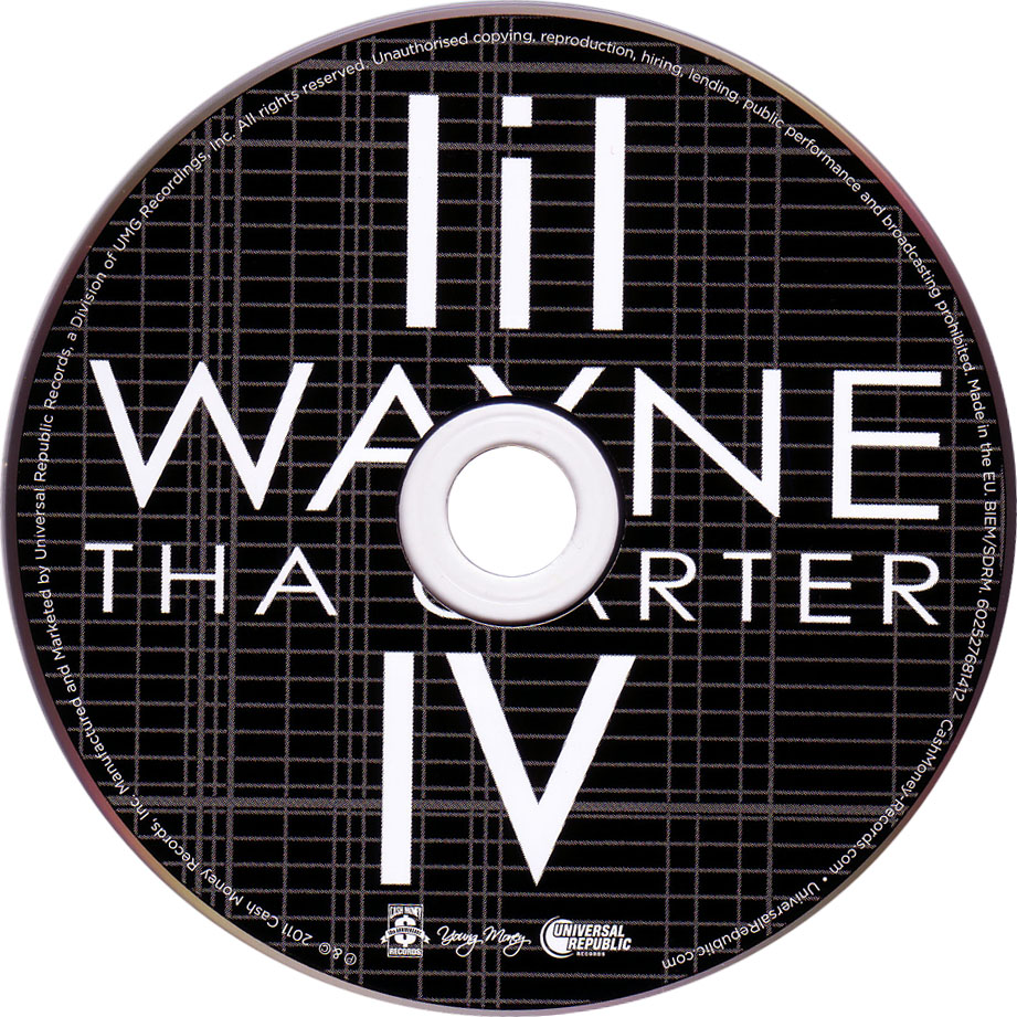 Cartula Cd de Lil Wayne - Tha Carter IV