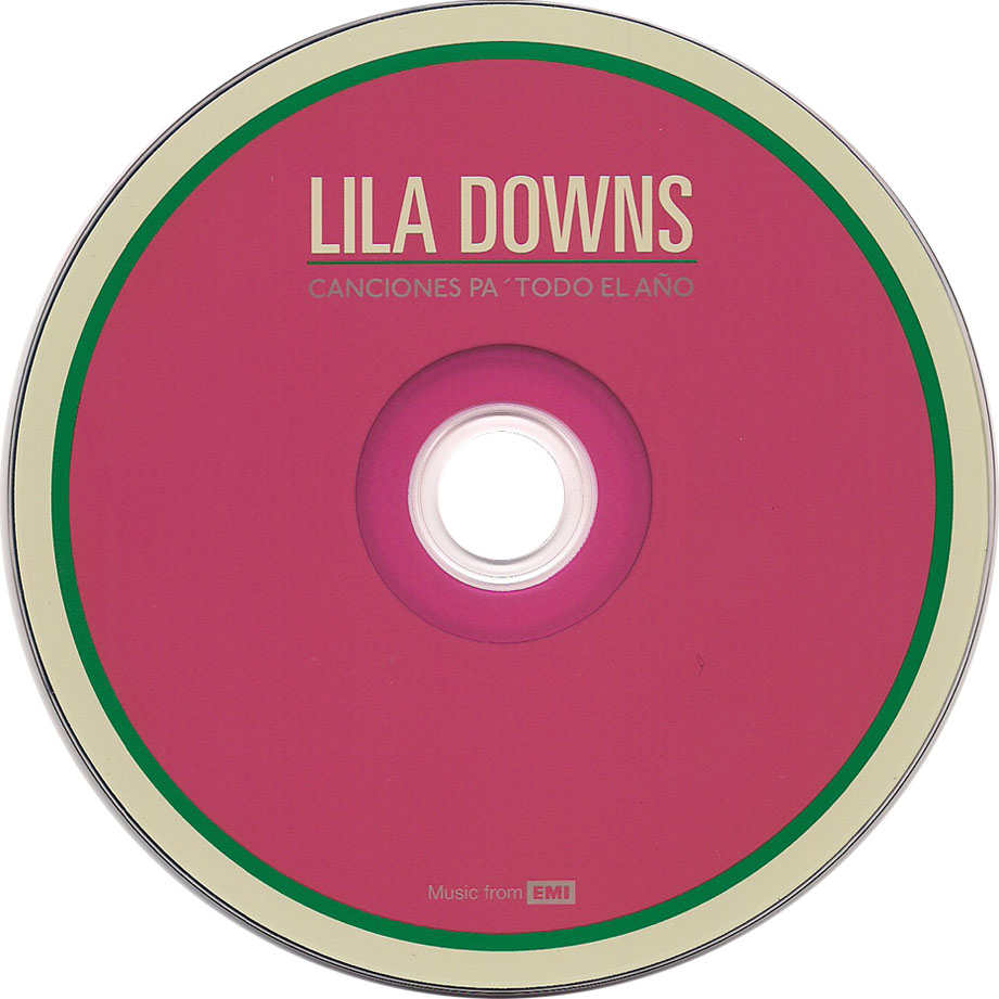 Cartula Cd de Lila Downs - Canciones Pa' Todo El Ao
