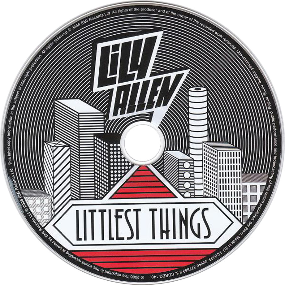 Cartula Cd de Lily Allen - Littlest Things (Cd Single)