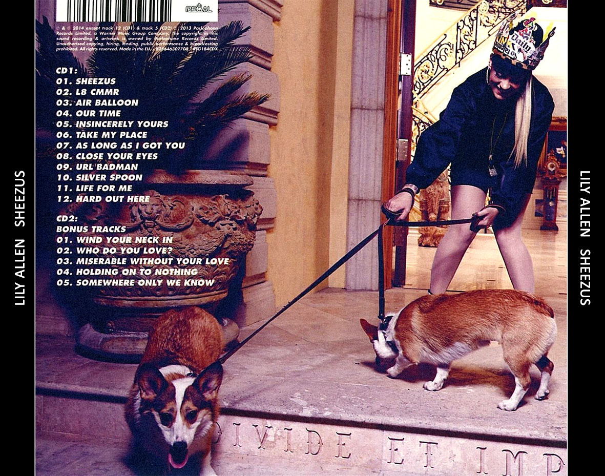 Cartula Trasera de Lily Allen - Sheezus (Deluxe Edition)