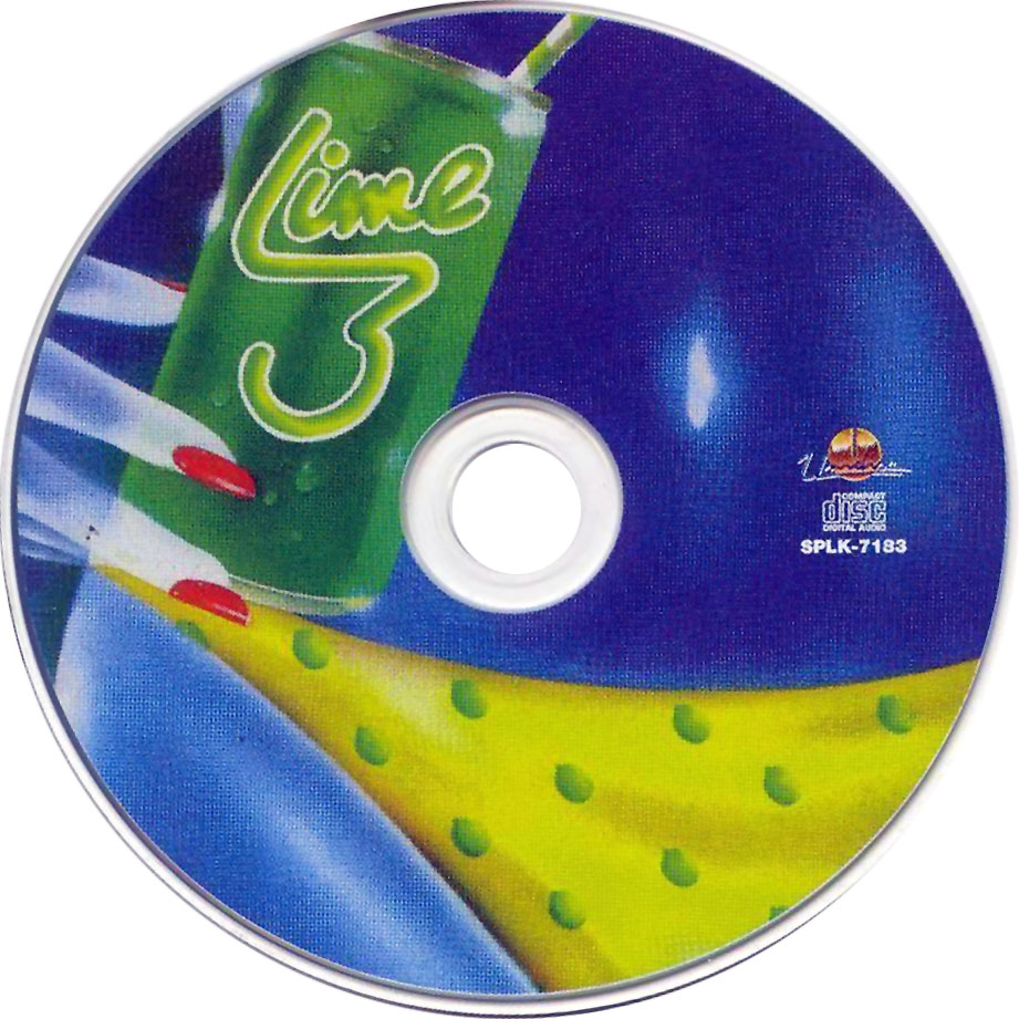 Cartula Cd de Lime - Lime 3 (1994)