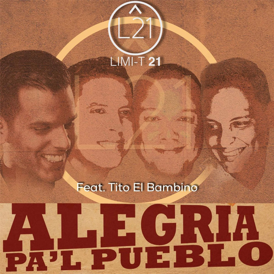 Cartula Frontal de Limi-T 21 - Alegria Pa'l Pueblo (Featuring Tito El Bambino) (Cd Single)