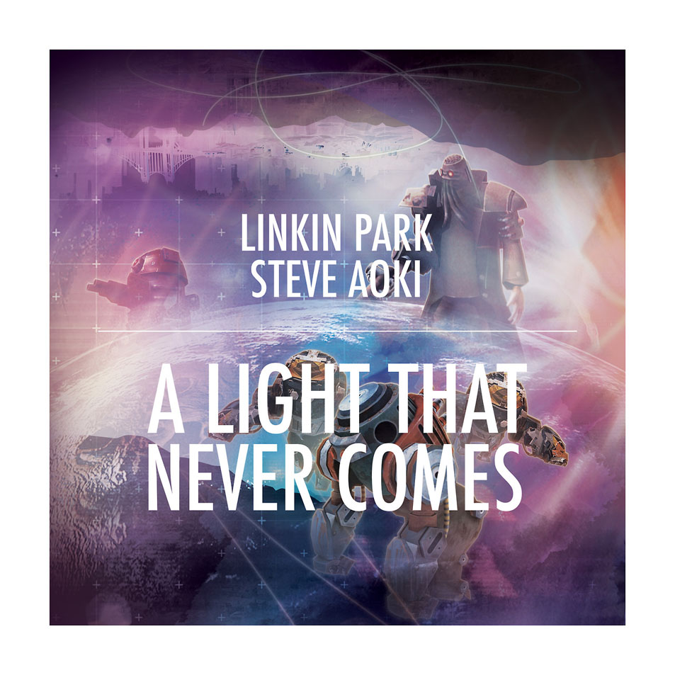 Cartula Frontal de Linkin Park - A Light That Never Comes (Featuring Steve Aoki) (Cd Single)