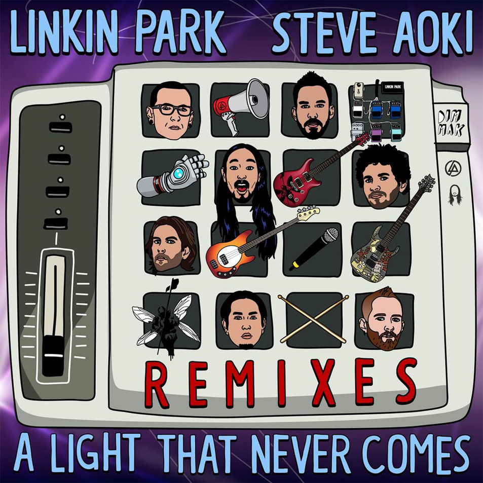 Cartula Frontal de Linkin Park - A Light That Never Comes (Featuring Steve Aoki) (Remixes) (Cd Single)