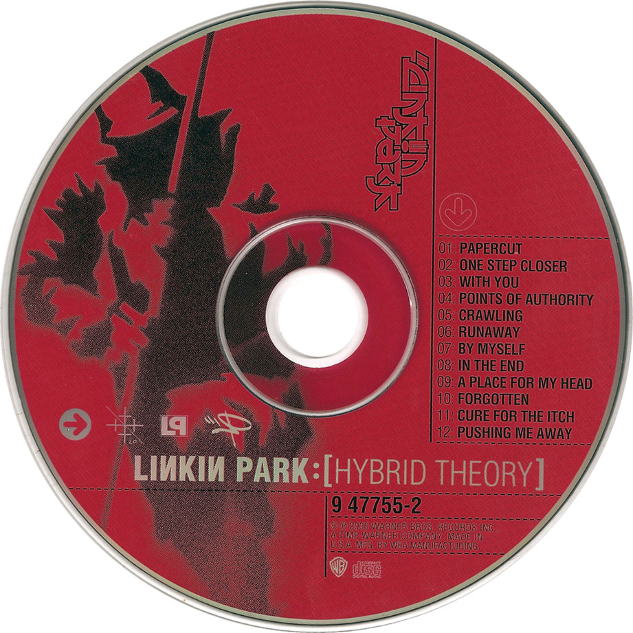 Cartula Cd de Linkin Park - Hybrid Theory