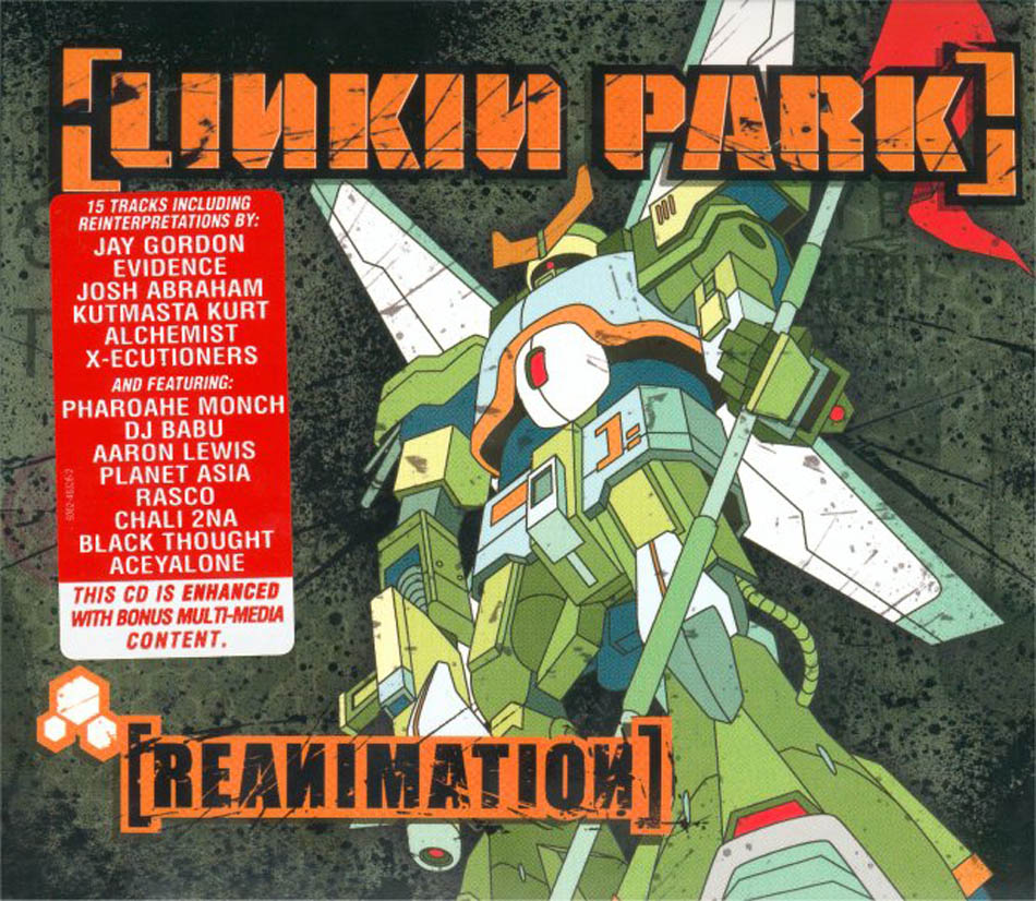 Cartula Frontal de Linkin Park - Reanimation