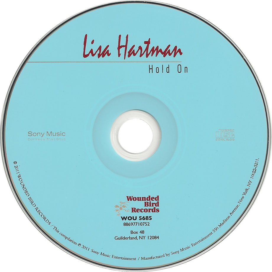 Cartula Cd de Lisa Hartman - Hold On