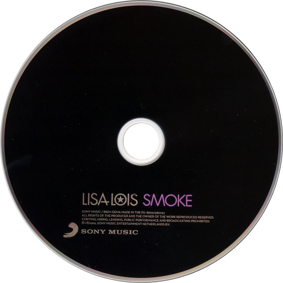 Cartula Cd de Lisa Lois - Smoke