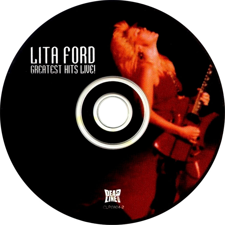 Cartula Cd de Lita Ford - Greatest Hits Live!