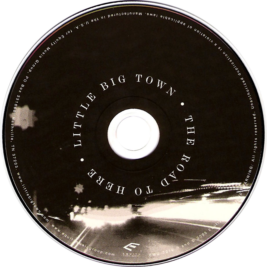 Cartula Cd de Little Big Town - The Road To Here