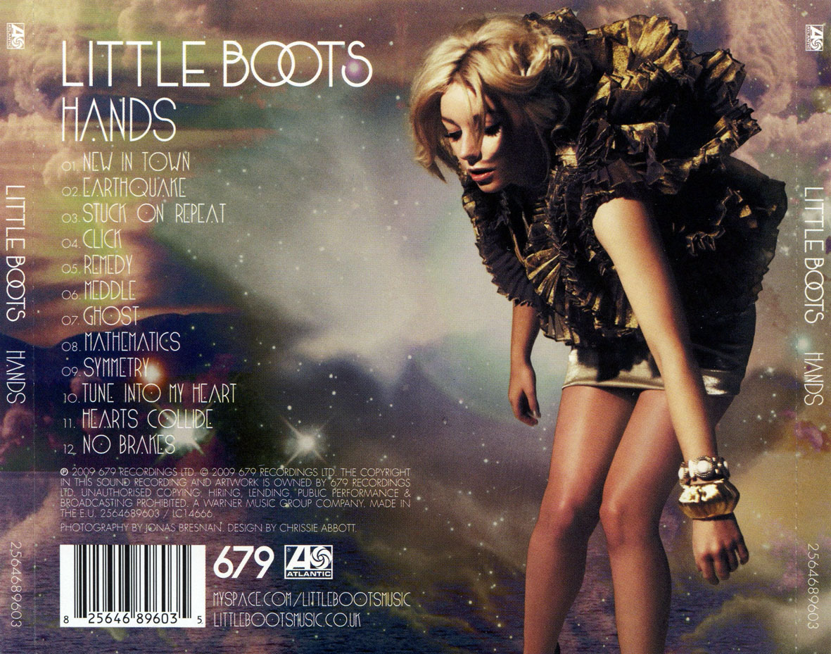 Cartula Trasera de Little Boots - Hands