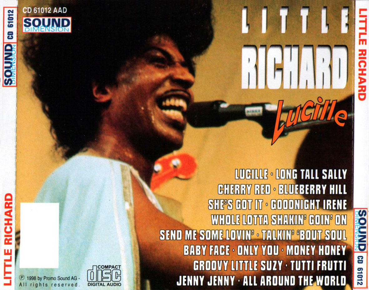 Cartula Trasera de Little Richard - Lucille