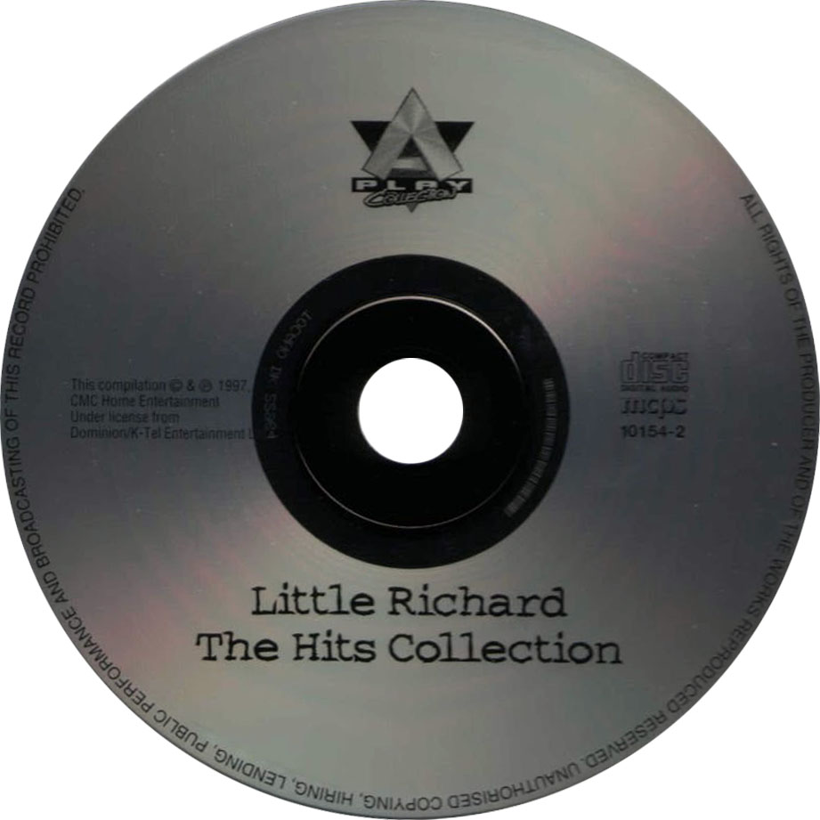 Cartula Cd de Little Richard - The Hits Collection