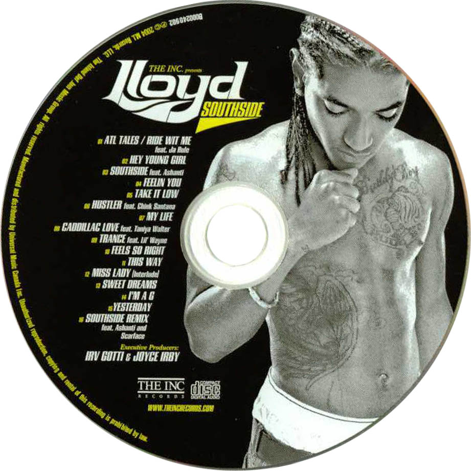 Cartula Cd de Lloyd - Southside