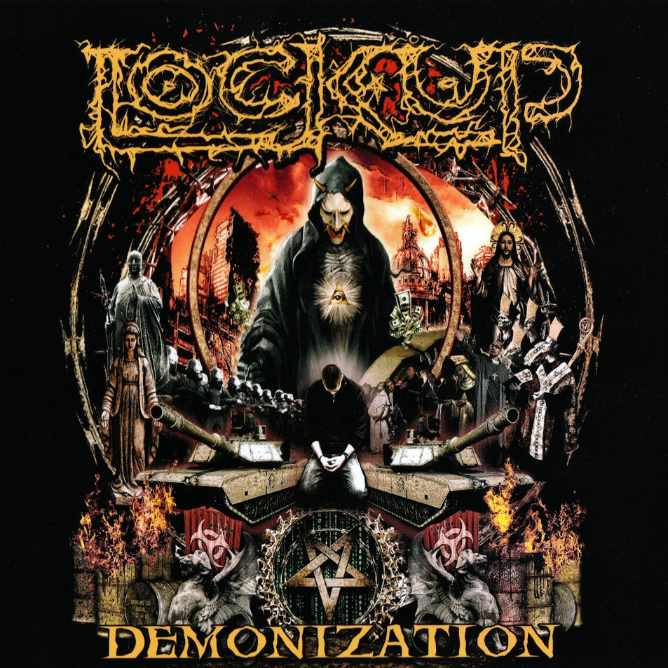 Cartula Frontal de Lock Up - Demonization