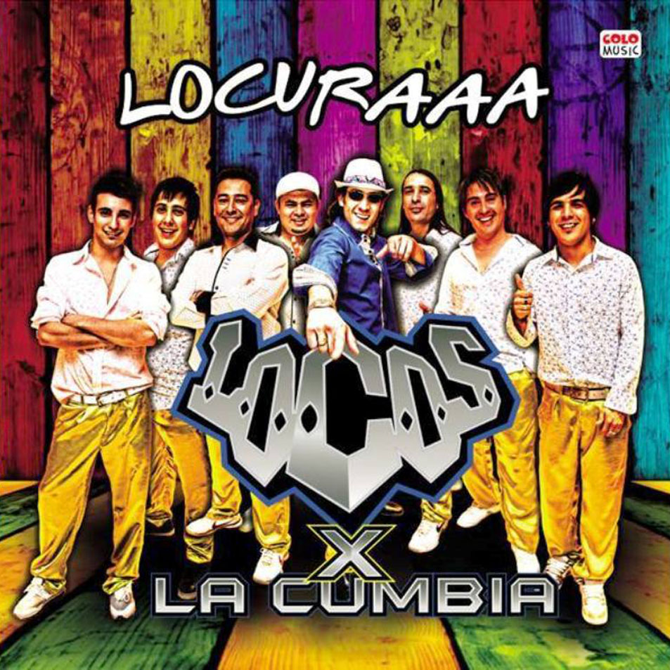 Cartula Frontal de Locos X La Cumbia - Locura