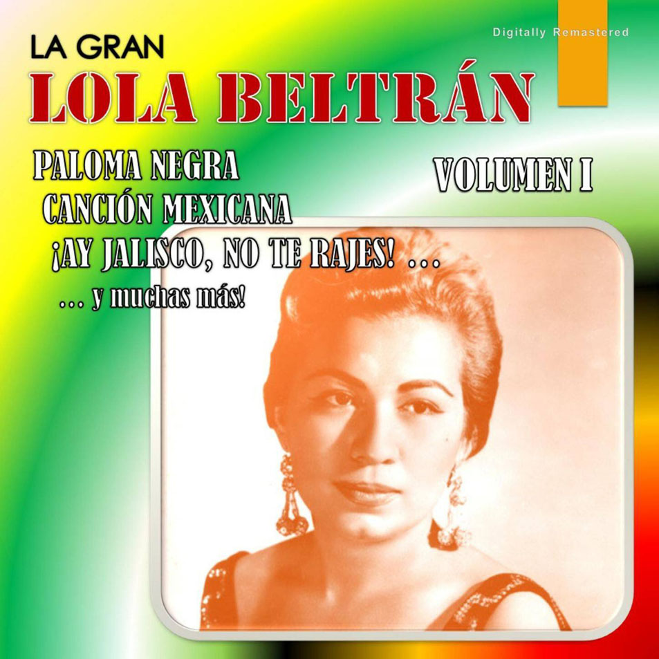 Cartula Frontal de Lola Beltran - La Gran Lola De Mexico