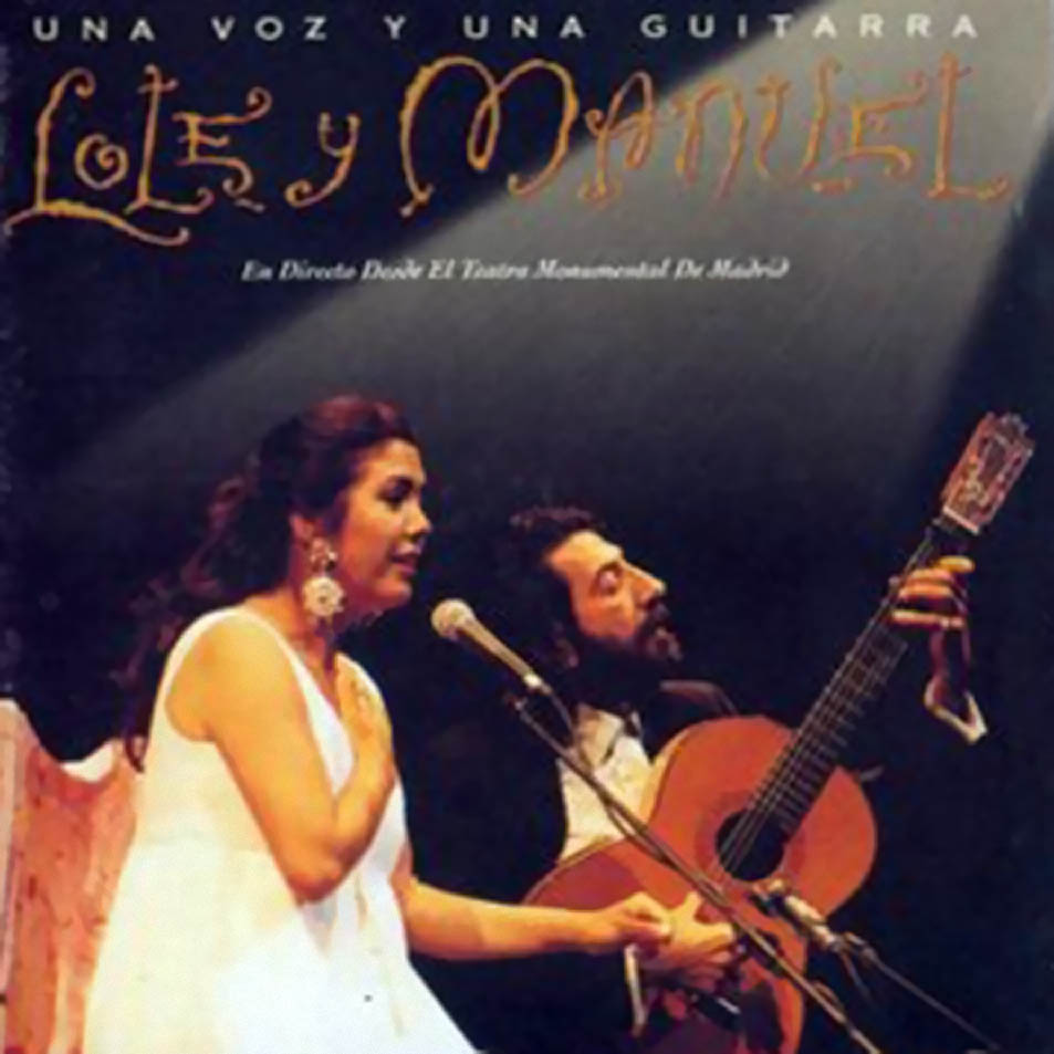 Cartula Frontal de Lole Y Manuel - Una Voz Y Una Guitarra