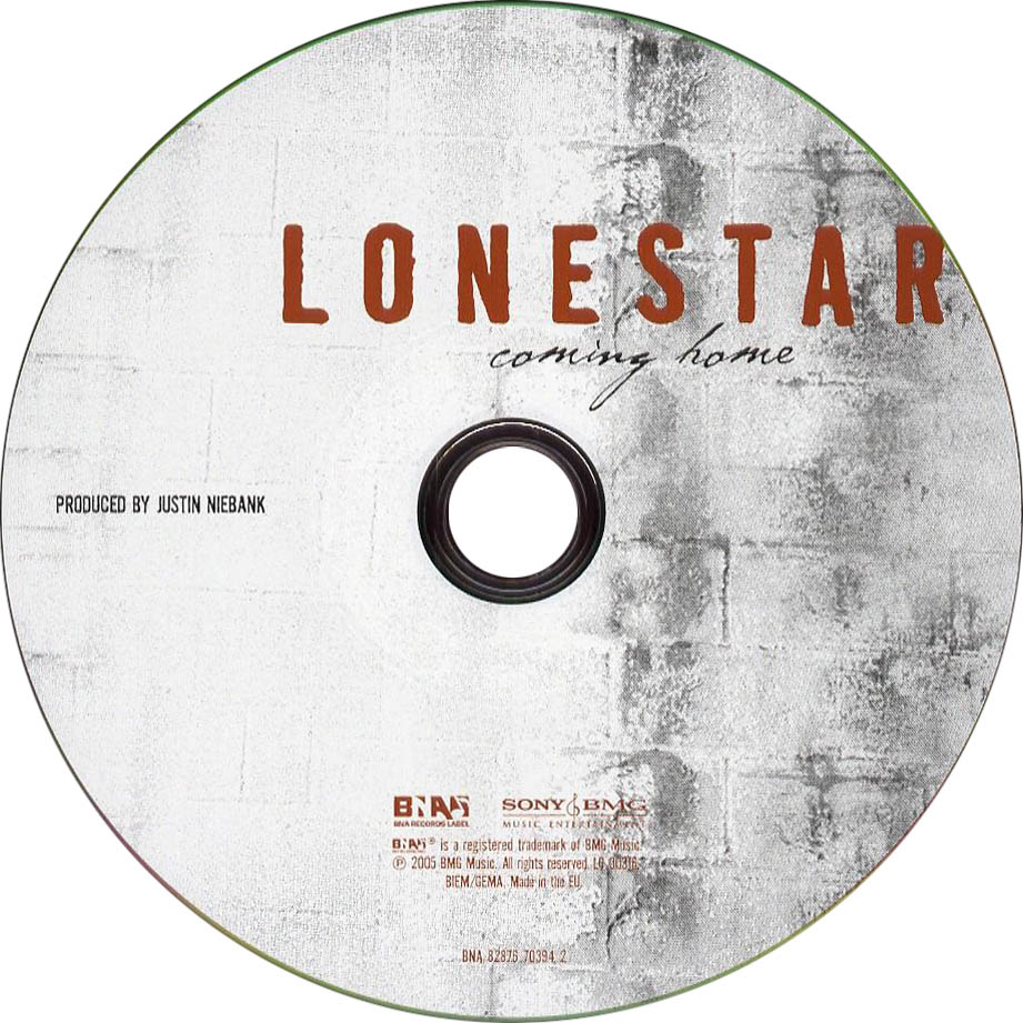 Cartula Cd de Lonestar - Coming Home
