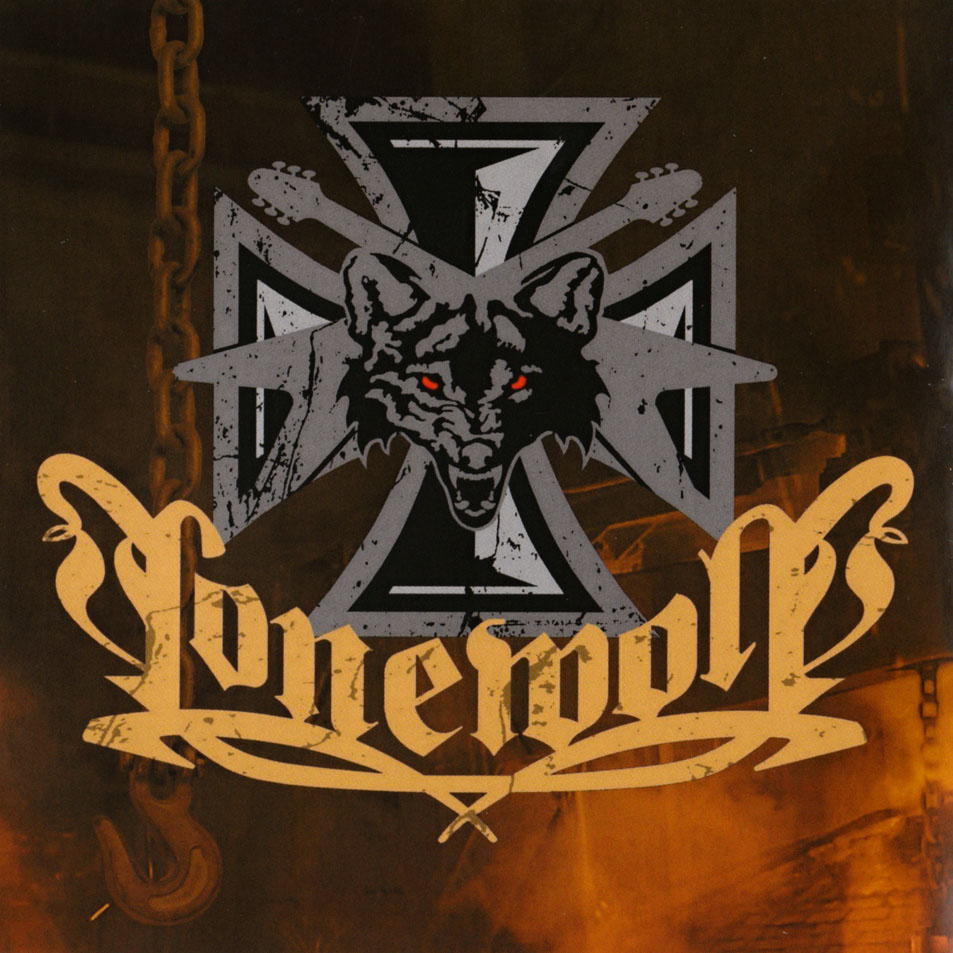 Cartula Interior Frontal de Lonewolf - Cult Of Steel (Limited Edition)