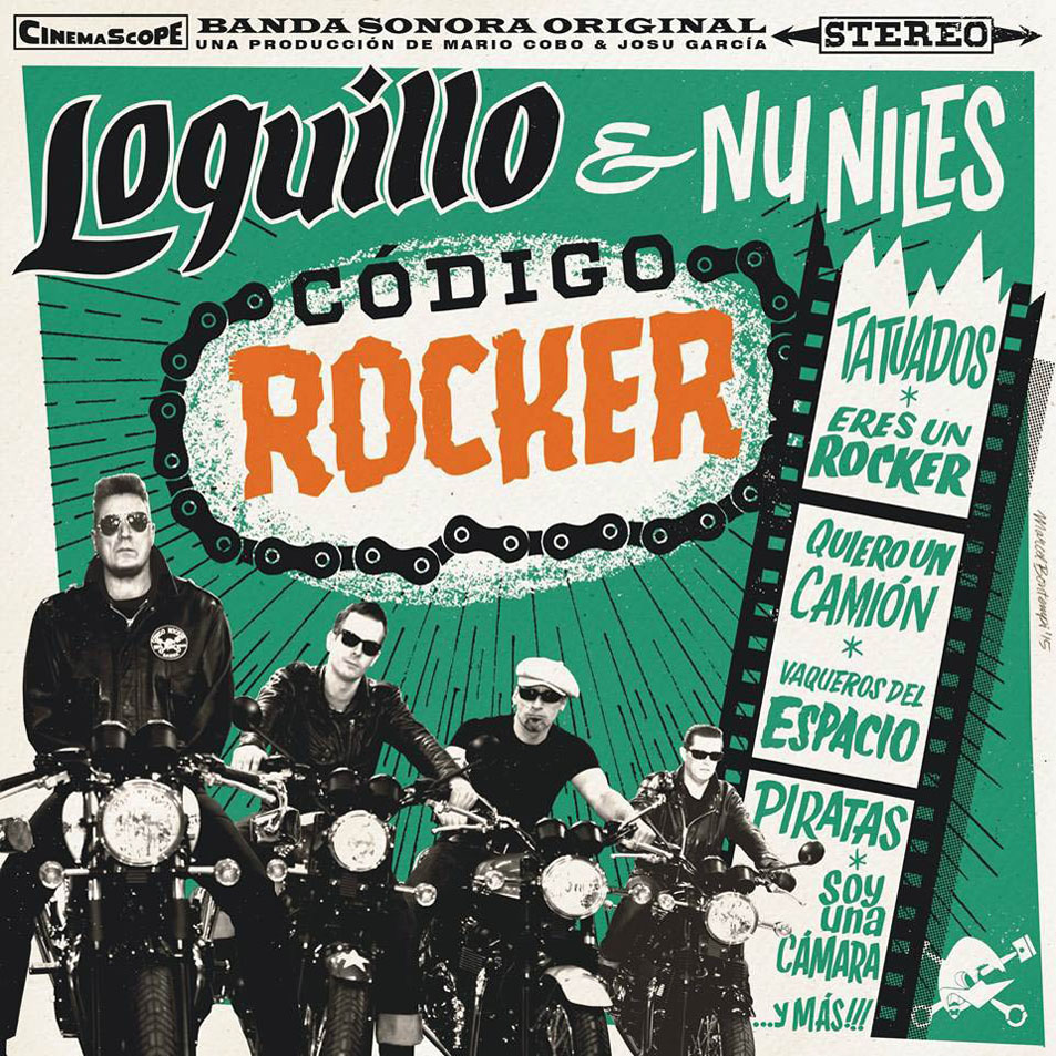 Cartula Frontal de Loquillo - Codigo Rocker