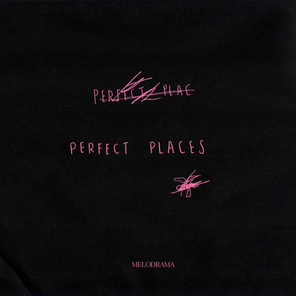Cartula Frontal de Lorde - Perfect Places (Cd Single)