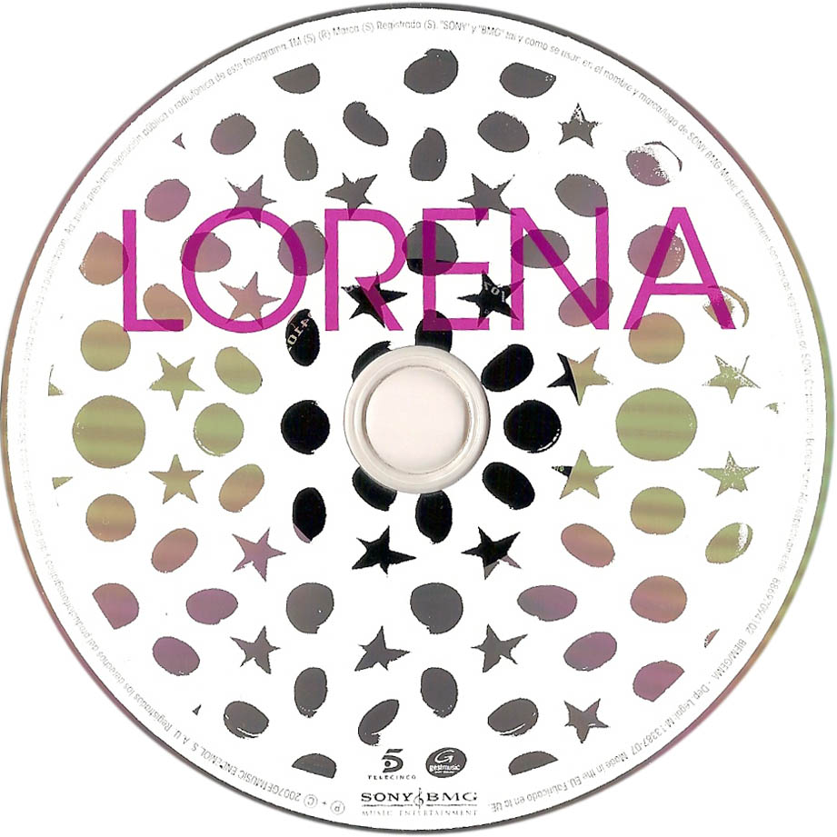 Cartula Cd de Lorena Gomez - Lorena