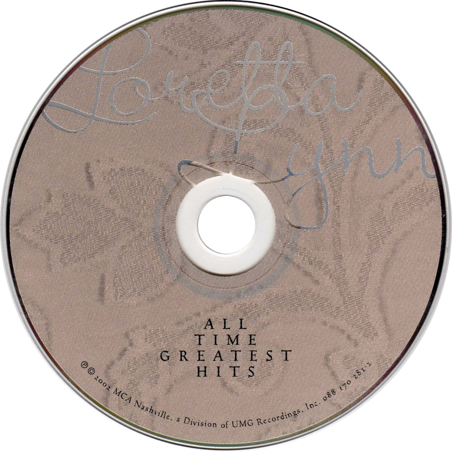 Cartula Cd de Loretta Lynn - All Time Greatest Hits